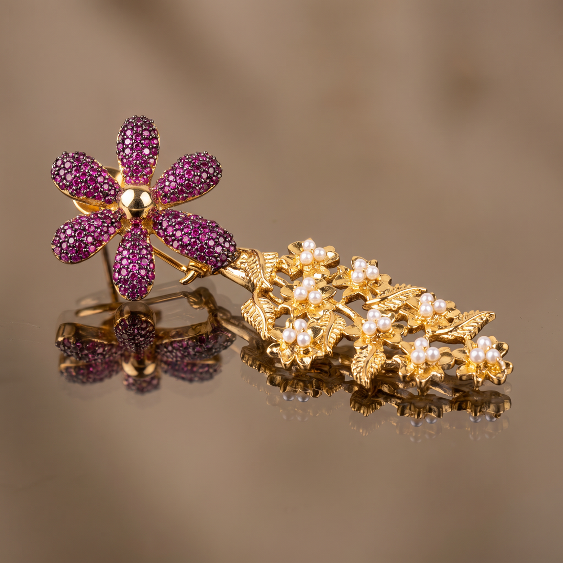 Lavinia Floral Earrings