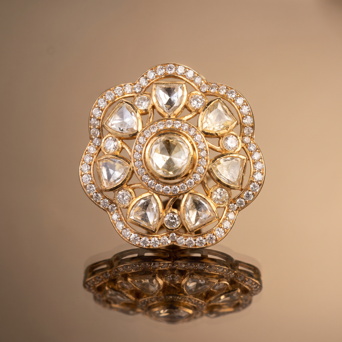 Mahira Polki Statement Studs