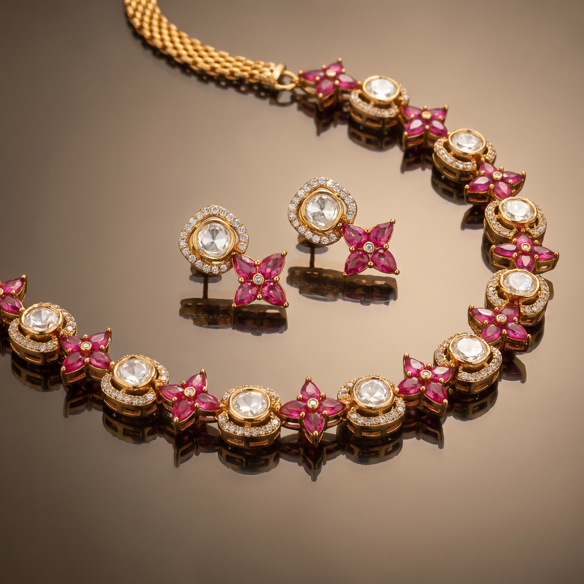 Niharika Kundan Necklace Set
