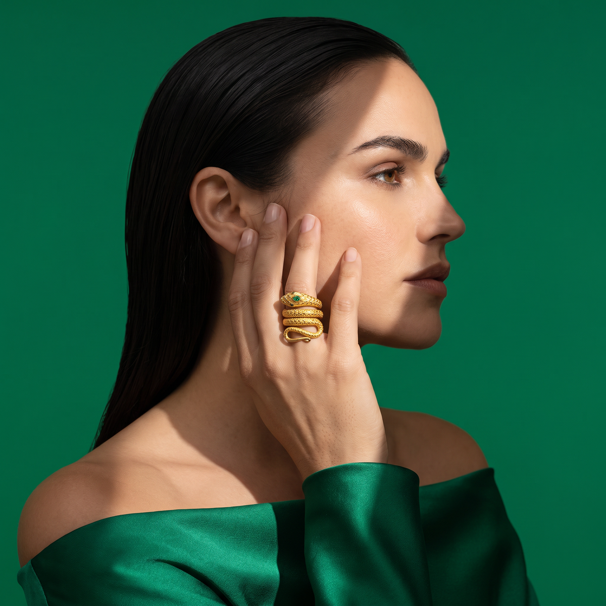 Takshika Serpent Ring
