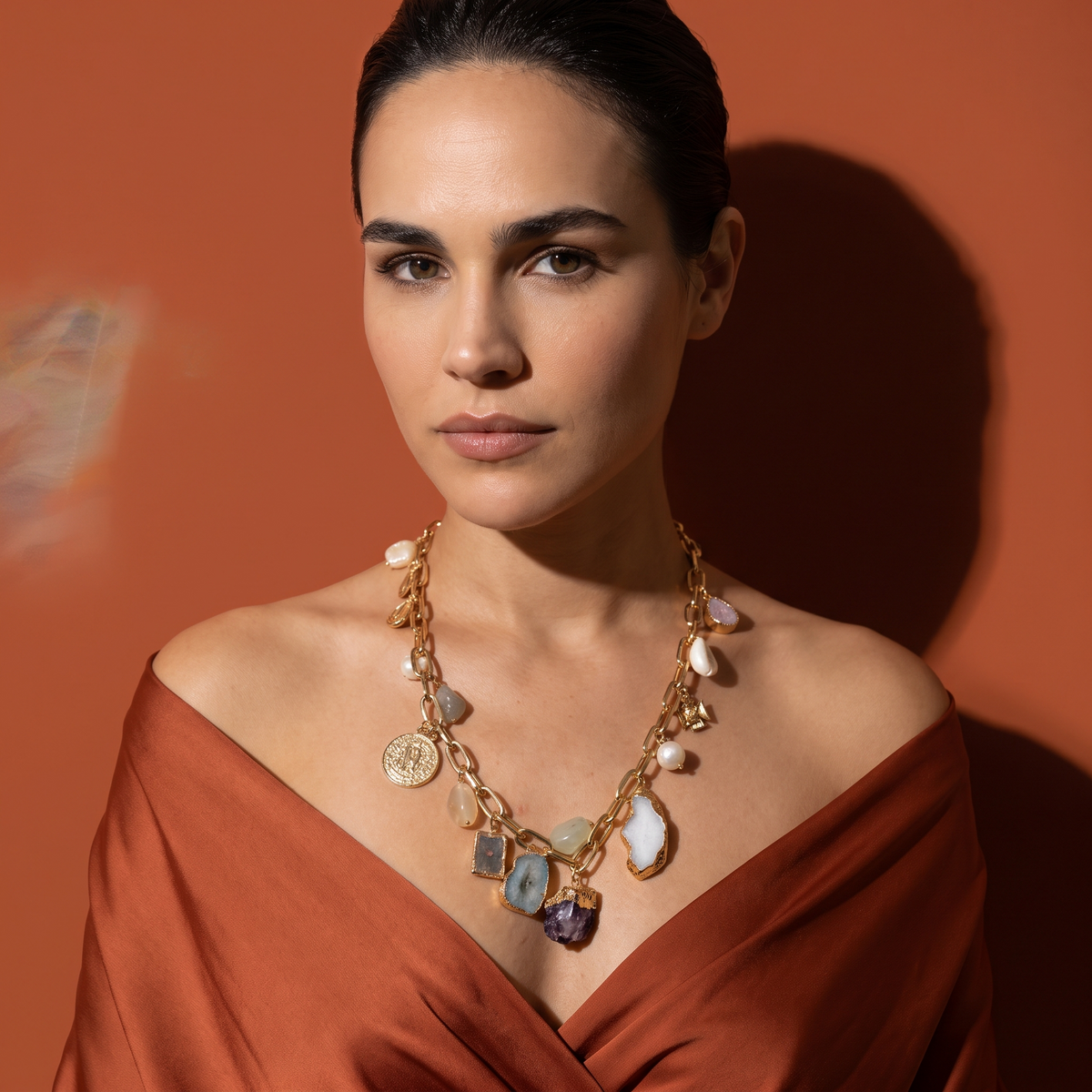 Zelmira Charm Necklace