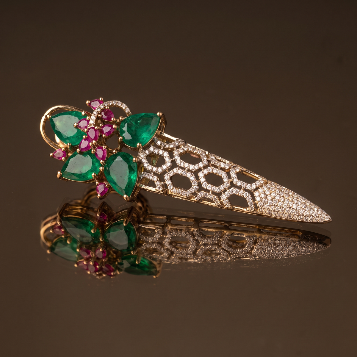 Zivra Statement Earrings