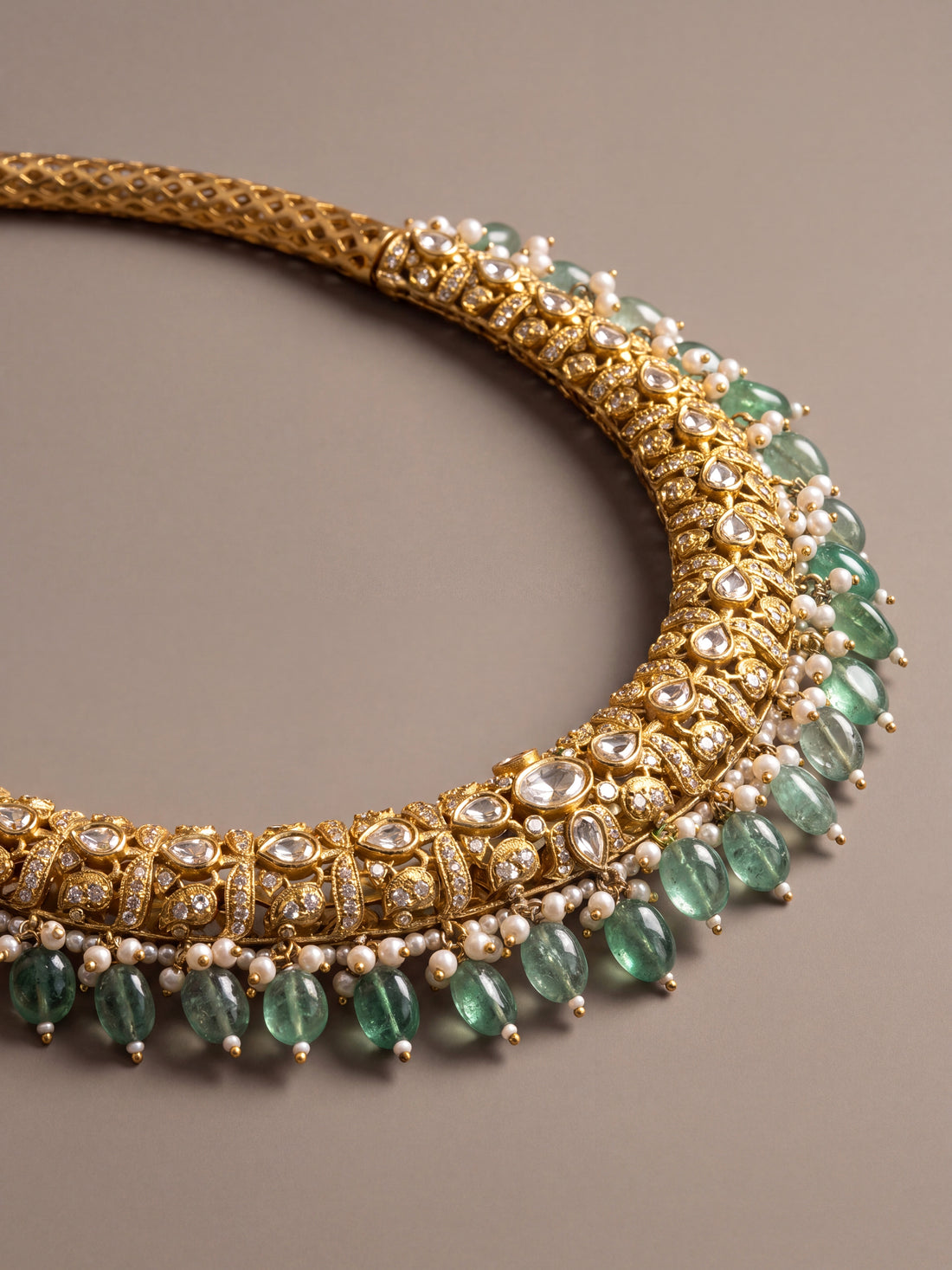 Vayra Kundan Hasli Necklace