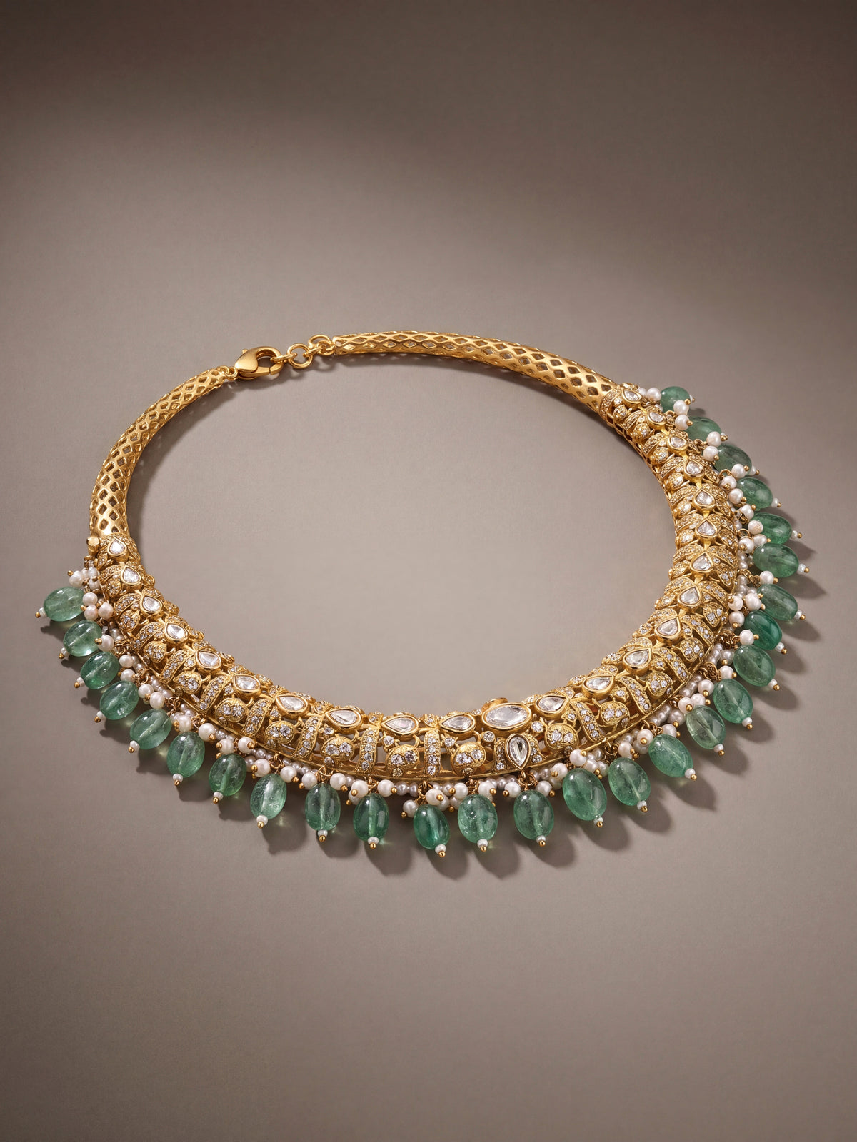 Vayra Kundan Hasli Necklace