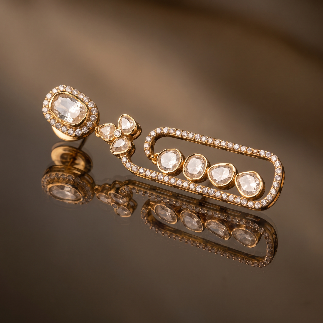 Moonrise Crystal Drop Earrings