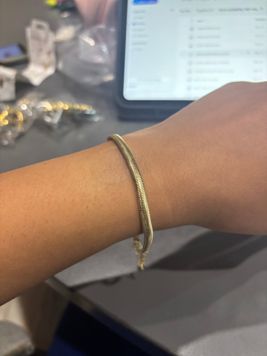 Minimal Gold Everyday Bracelet