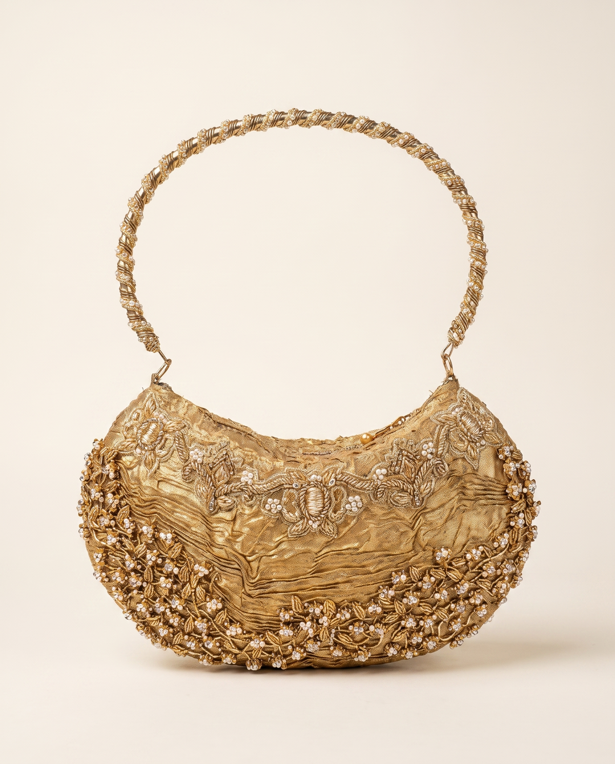 Vintage Vine Gold Handbag