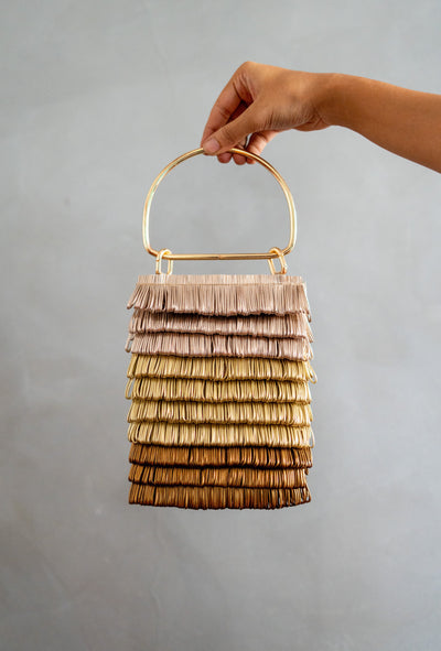 Cord mobile bag – unique Indian fashion accessory by Ozel