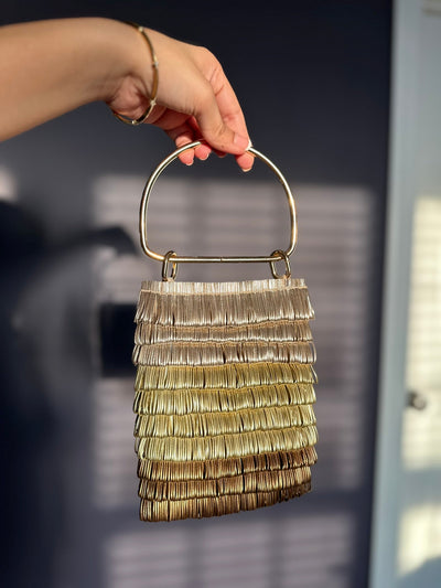 Cord mobile bag – unique Indian fashion accessory by Ozel