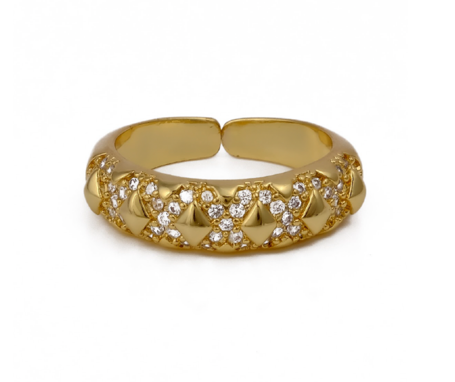Celeste ring – side profile by Ozel