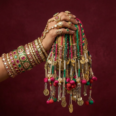 Zoya boho tassel hand bag – interior detail by Ozel