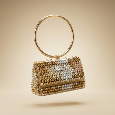 Aurelia ring mini bag – bag interior detail by Ozel