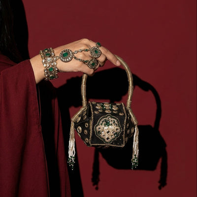 Sonam Kapoor with Jadau Nano Bag