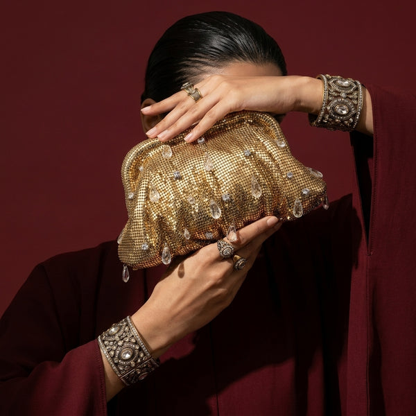 SoHo Gold Clutch