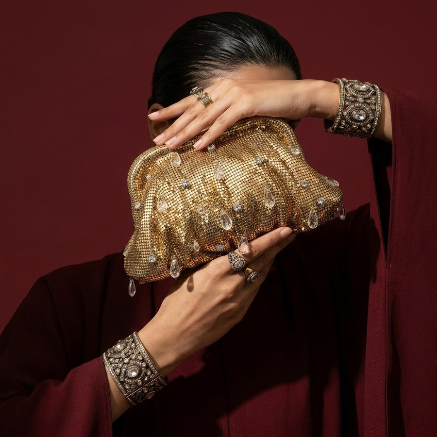 SoHo Gold Clutch