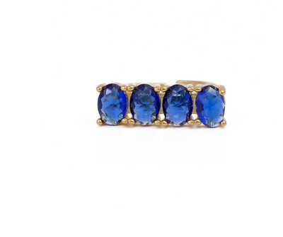 Gilded ring – full ring view by Ozel