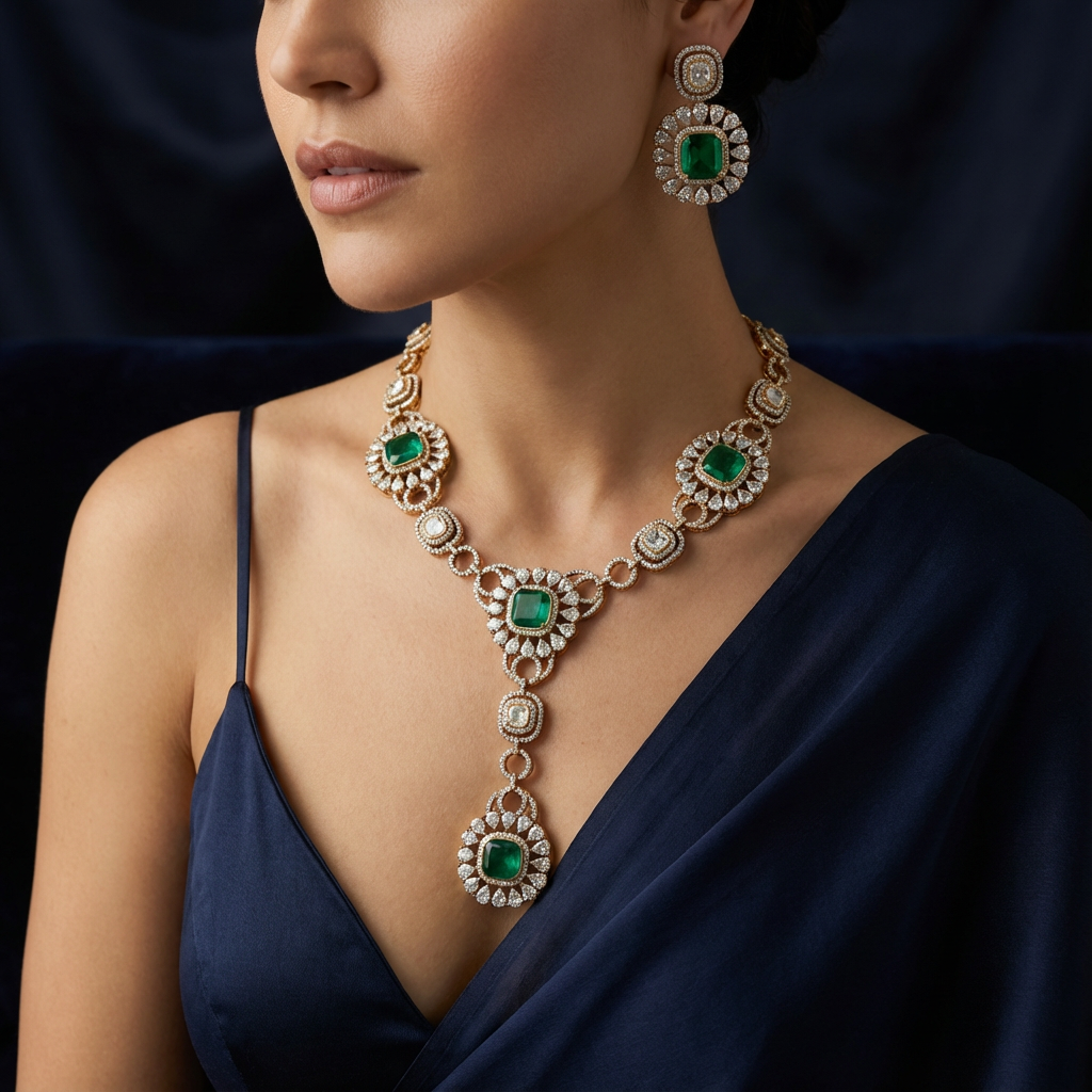 Vantara Emerald Set