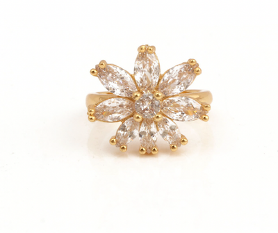 Celeste ring – top view of setting by Ozel