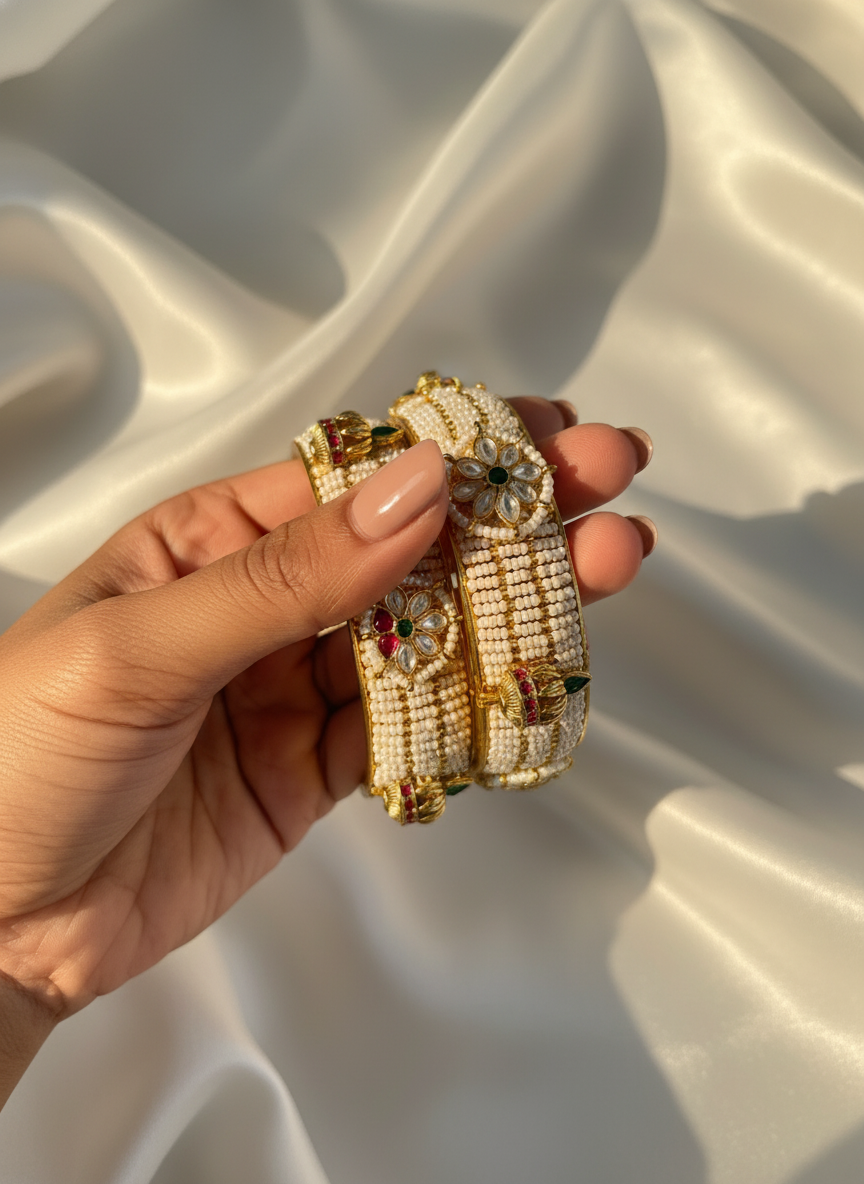 Sunaina kada – heritage Indian bangle jewelry by Ozel
