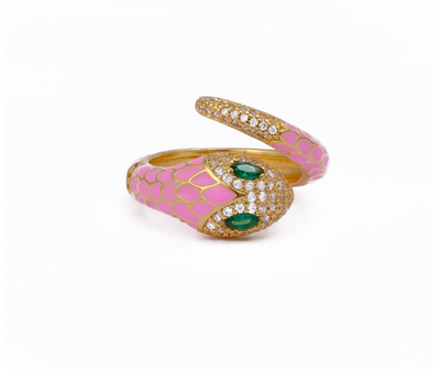 Wildform ring – top view by Ozel