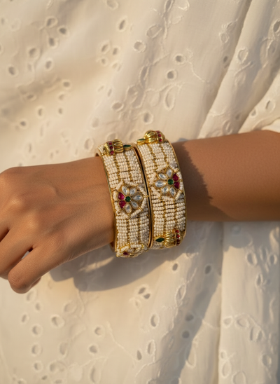 Sunaina kada – heritage Indian bangle jewelry by Ozel