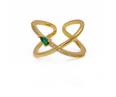 Statement ring – side profile by Ozel
