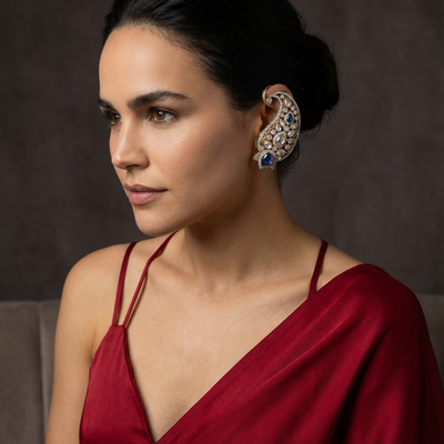 Mayura Navratna Ear Cuff