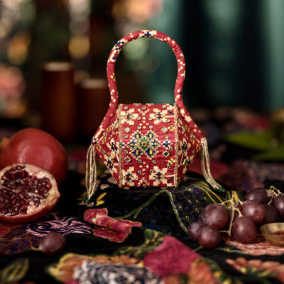 Patola Nano Bag Raw Silk