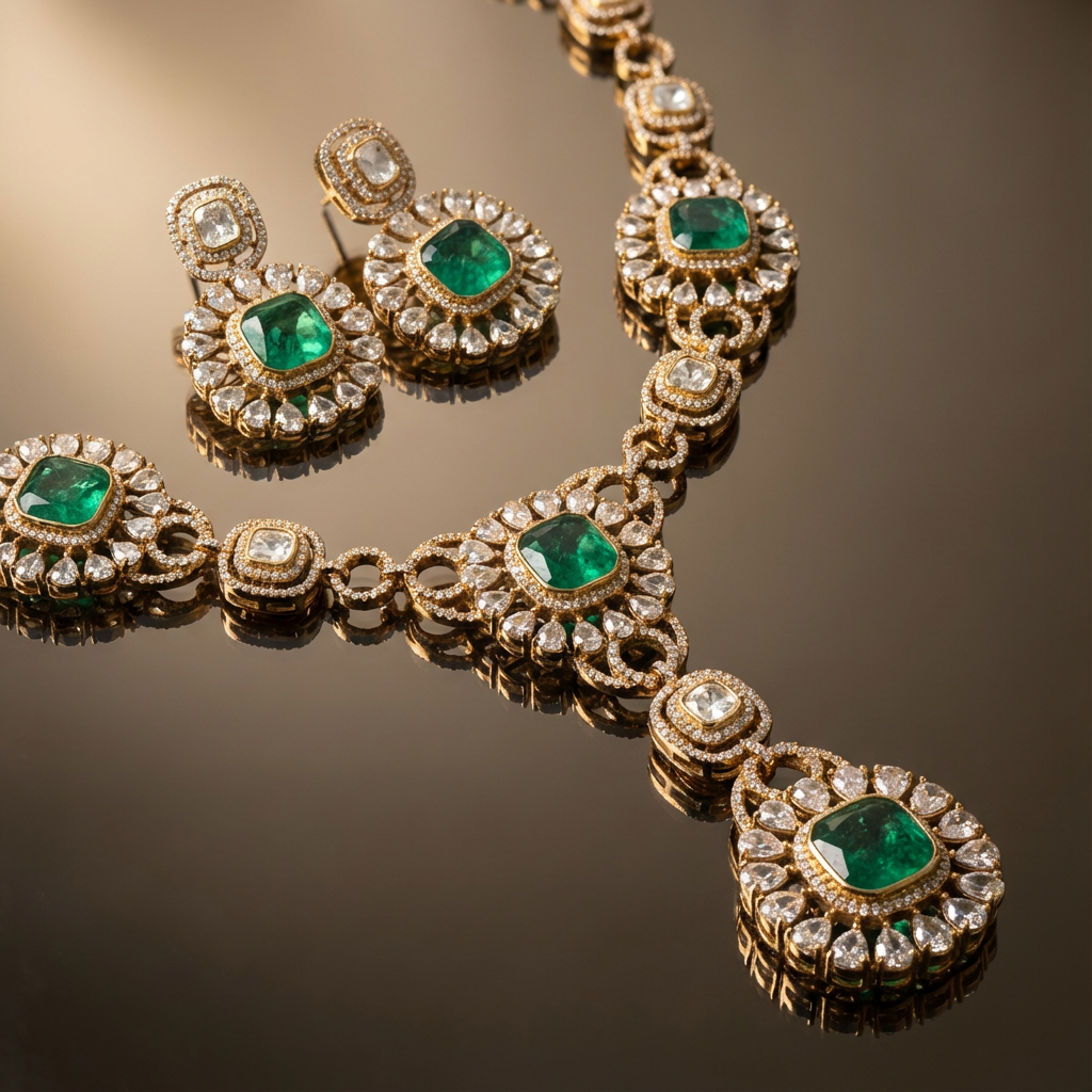 Vantara Emerald Set