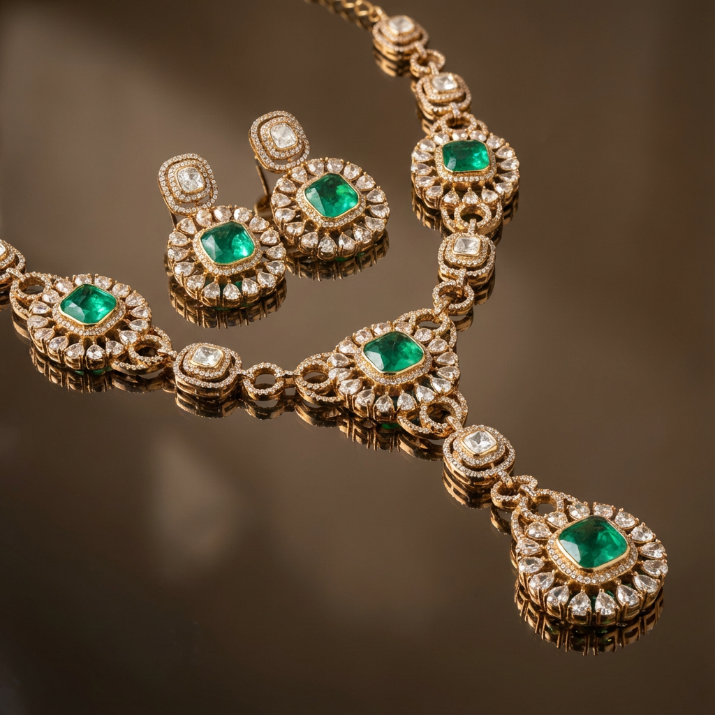 Vantara Emerald Set