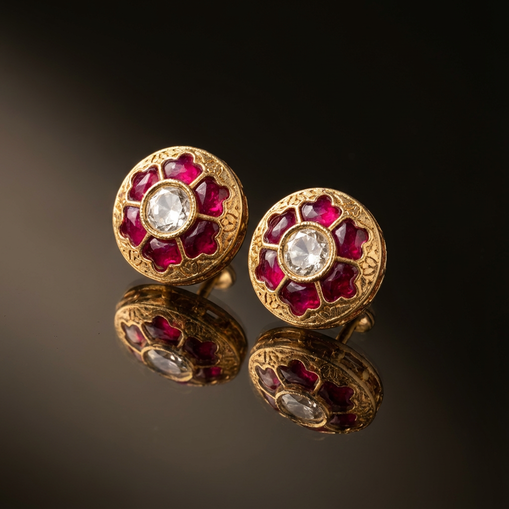 Chroma Halo Studs