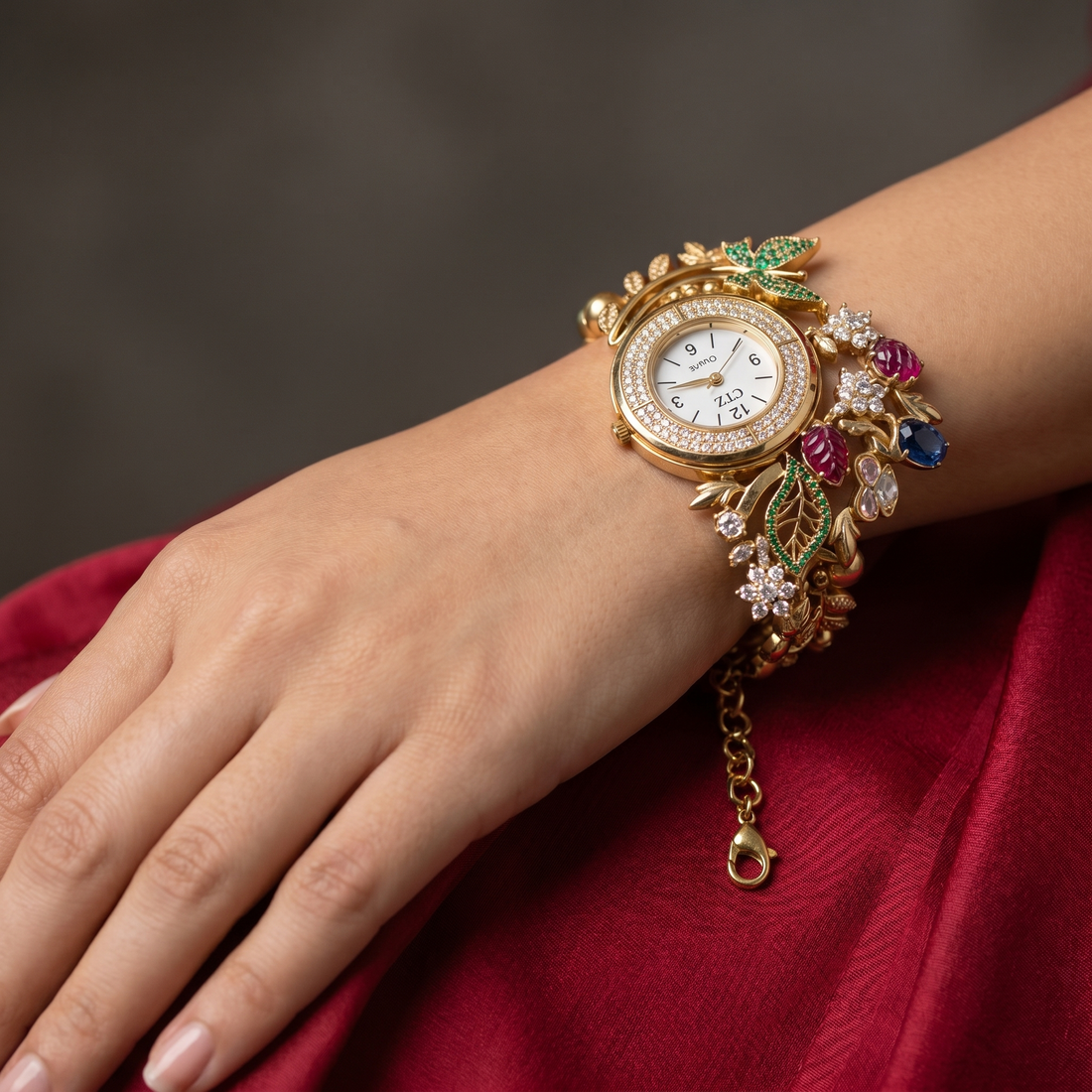 Aadhya Vintage Watch Bracelet