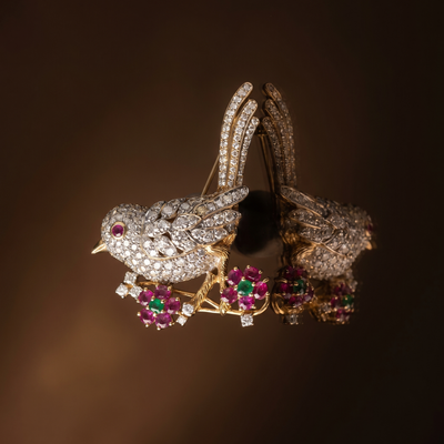 Anadita Whispering Bird Brooch