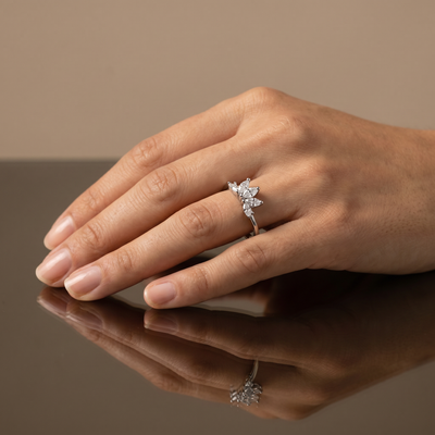 Asterelle Crown 925 Silver Ring