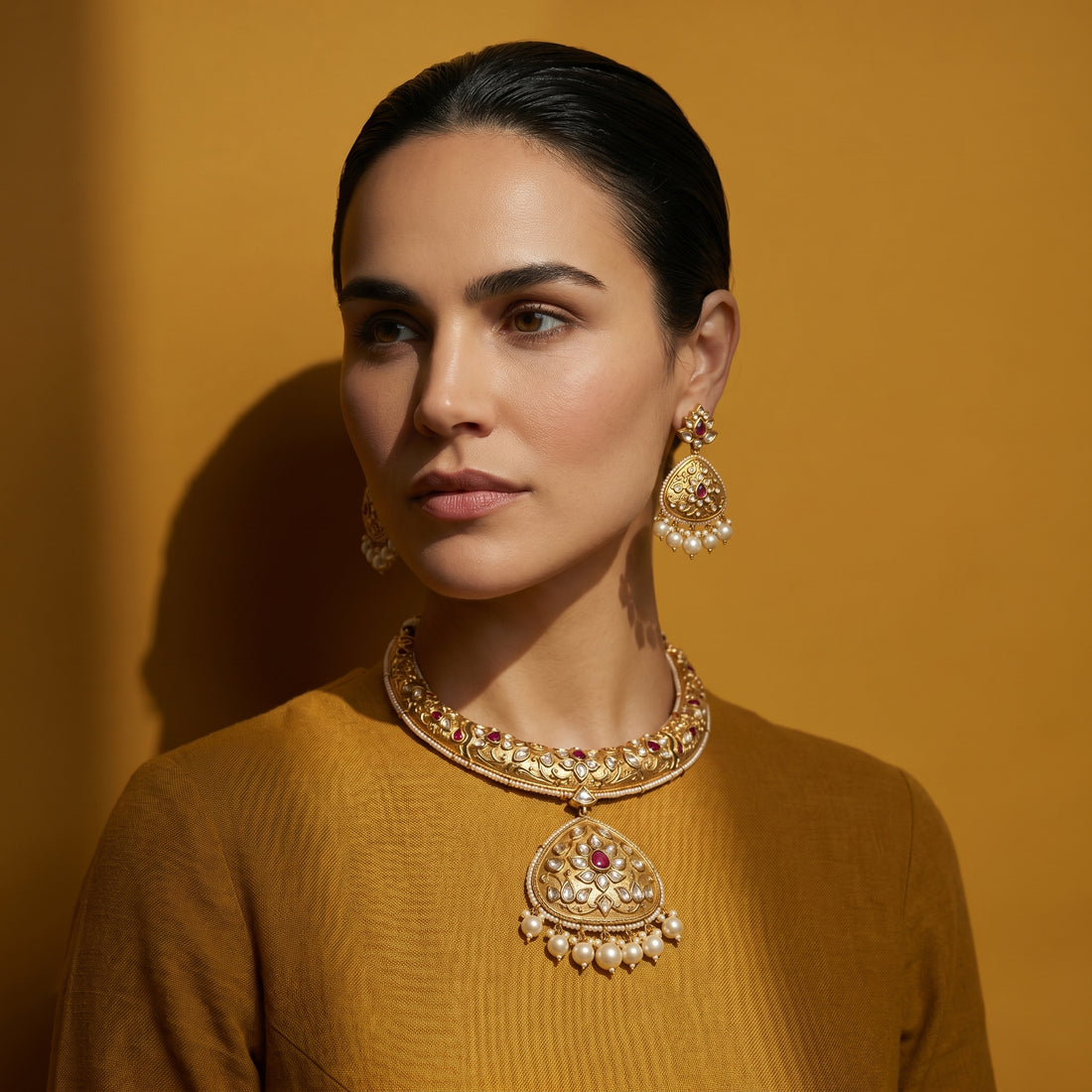 Aurelaya Heritage Necklace Set