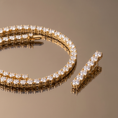 Radiant Tennis Necklace Set