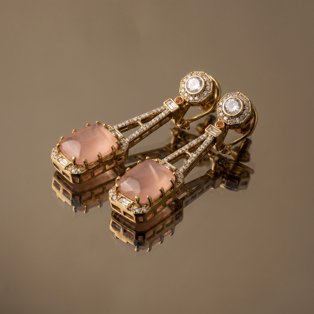 Avirra Verde Drop Earrings