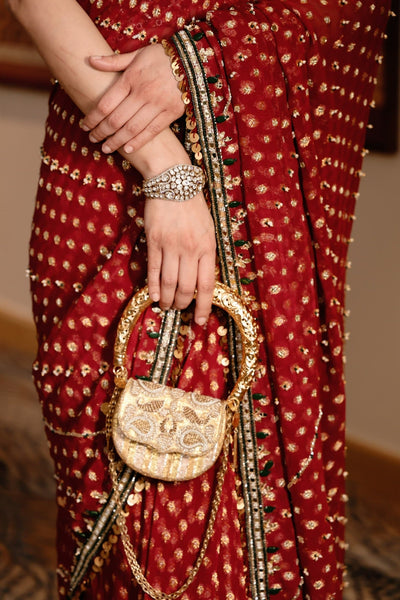 Diana Penty with Amra Beige Hasli Bag