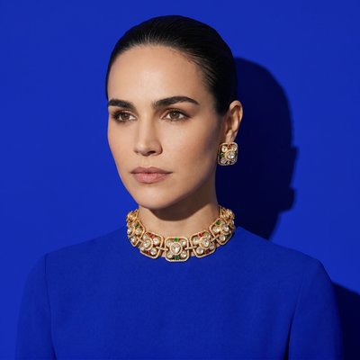 Chokor Floral Choker Set