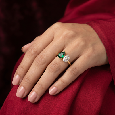 Elaroque tot et moi 925 Silver Ring