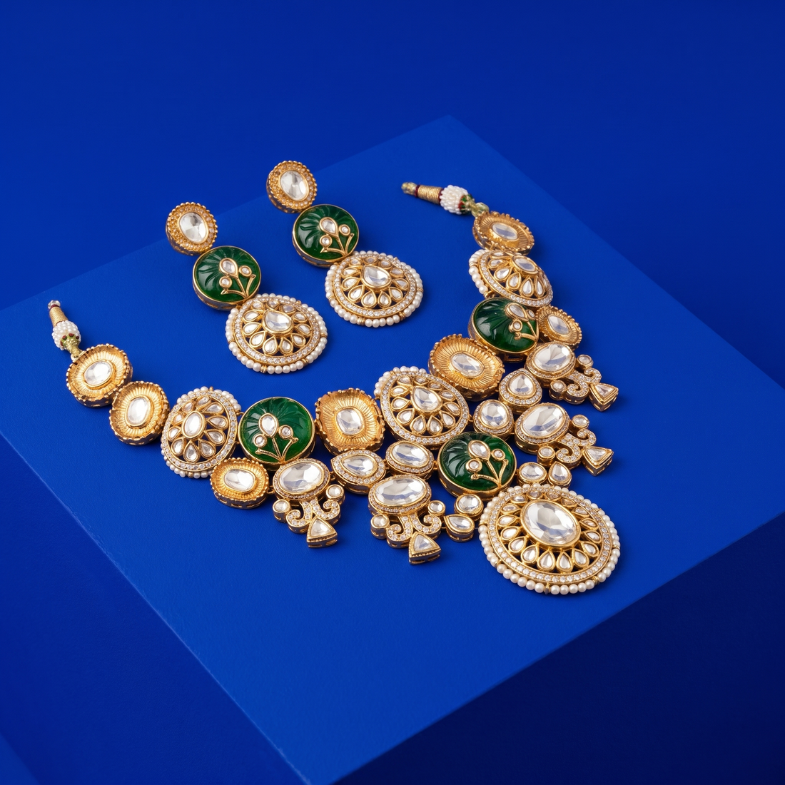 Eshani Polki Necklace Set