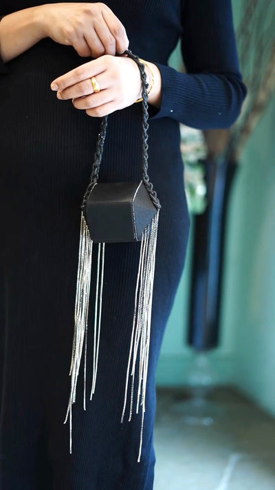Alaya F with Jelly Chainstone Bag