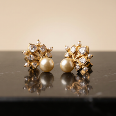 Heer Pearl Studs