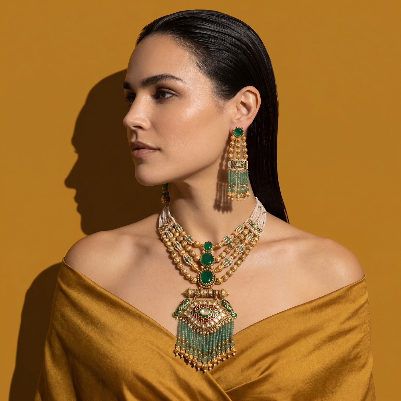 Heritage Designer Haar Necklace