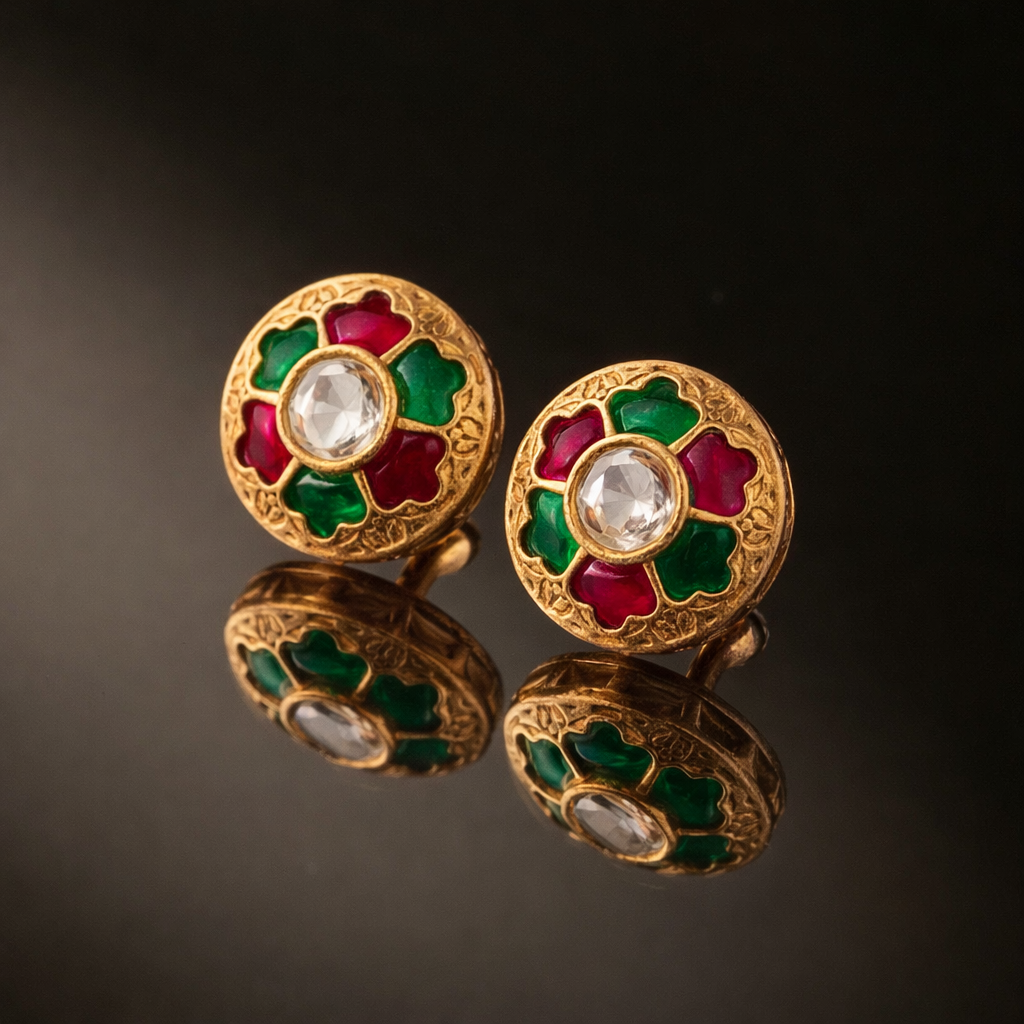 Chroma Halo Studs