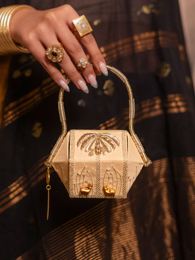 Mruga hand-embellished nano bag – Ozel