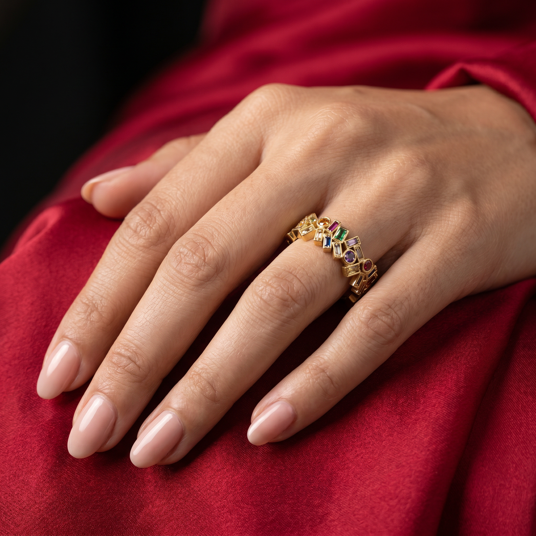 Multicolor Spectrum Ring