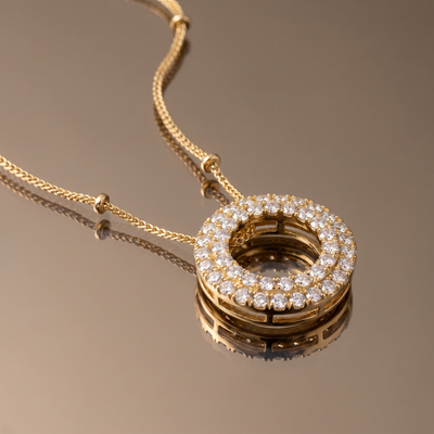 Nayara Halo Necklace
