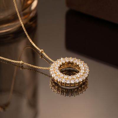 Nayara Halo Necklace
