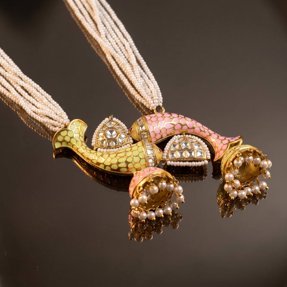 Rangpankh Pearl Necklace